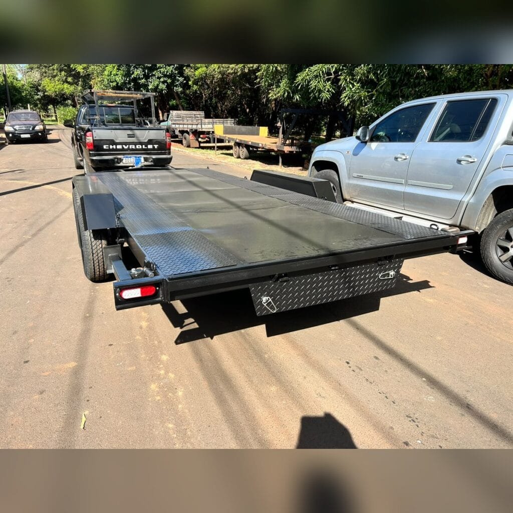 Carreta prancha de rabicho JP Engates
