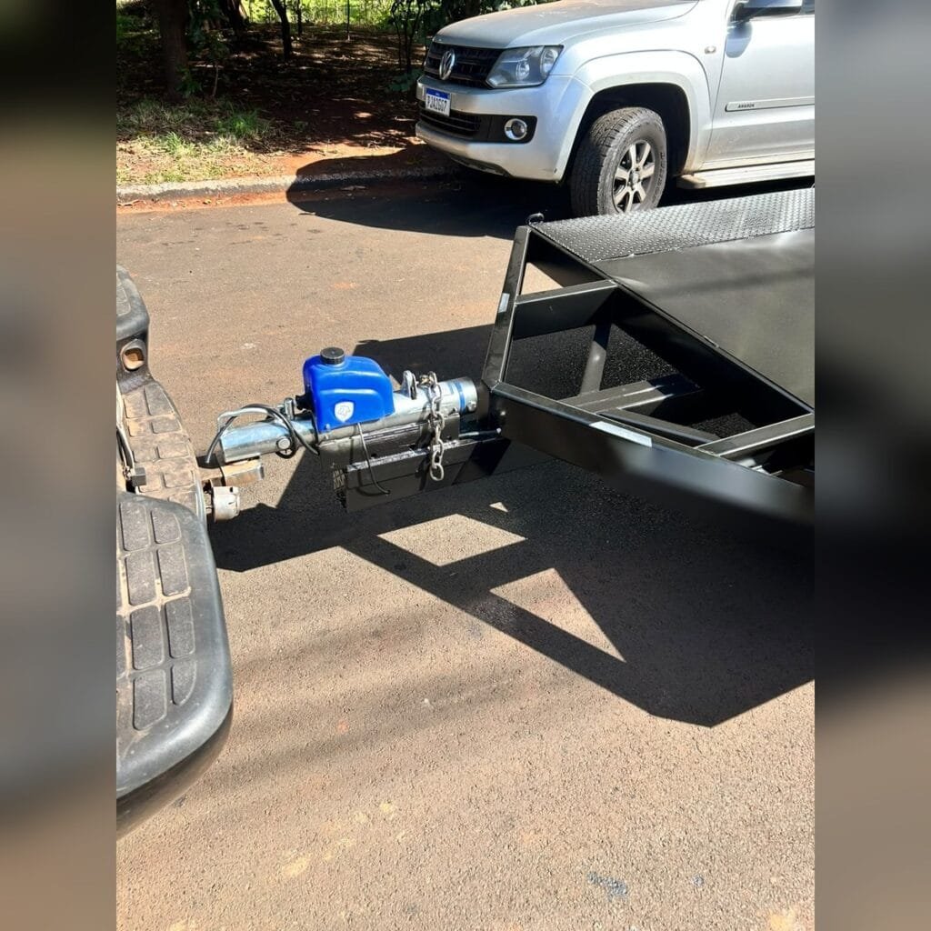 Carreta prancha de rabicho JP Engates